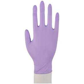 Nitrilhandske puderfri lila M 100/fp