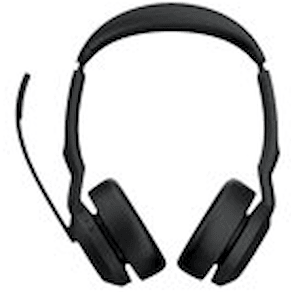 Jabra Evolve2 55 MS Stereo - Headset - på örat - Bluetooth