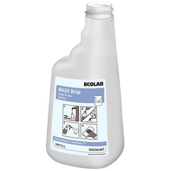 Påfyllflaske ECOLAB Maxx Brial 650ml 6st
