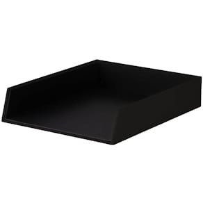 Ablagebox Rössler SOHO, DIN A4, schwarz, stapelbar