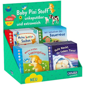 Bilderbuch Carlsen Baby Pixi Soft, 4 Titel sortiert