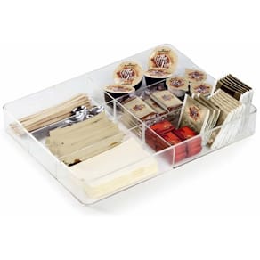 Skuffe Durable Coffee Point, transparent, palle á 96 stk