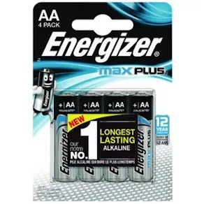 Batteri ENERGIZER Max Plus AA 4/fp