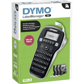 LabelManager 160 valuepack + 3x12mm tape