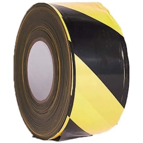 Non-adhesive warning tape, 50 µm, Rulle 70 mm x 500.00 m,