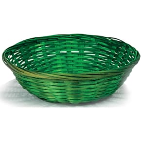Osterkorb Noname Bambus, grün