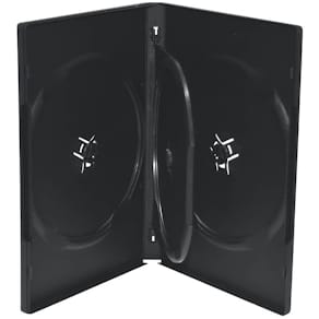 DVD-Hüllen MediaRange Standard, 5 St., schwarz