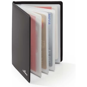 Kreditkorthylster Durable RFID 54x86 mm, alu/grå, 10 stk