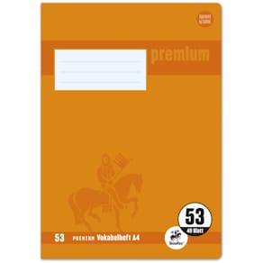 Vokabelheft Staufen Premium Academy, A4, 40 Blatt