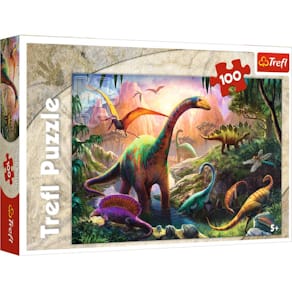 Puzzle Trefl Dinosaurier Land, 41x28 cm