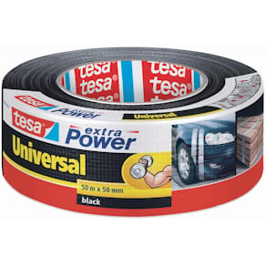 Vävtejp TESA Extra Power 50mmx50m svart