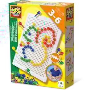 Bastelset SES Creative Mosaik-Steckplatte kompakt