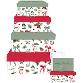 Weihnachts-Geschenkkarton BRAUN + COMPANY Festive Decoration