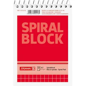 Spiralblock A7 60g 50 blad Rutat
