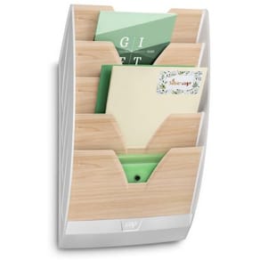 Brosjyrekurv CEP Silva 5 rom hvit/tre
