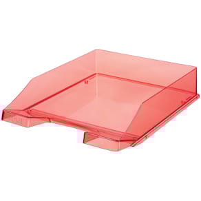 Briefablage HAN KLASSIK, C4, rot-transparent