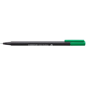 Fineliner STAEDTLER Triplus 0,3 mm grøn, 10 stk