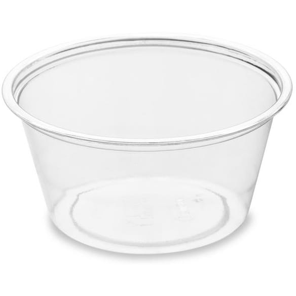 Dressingbeger DUNI 60ml klar (100)