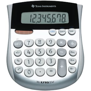 Tischrechner Texas Instruments TI-1795, 121x140x26 mm (BxHxT)