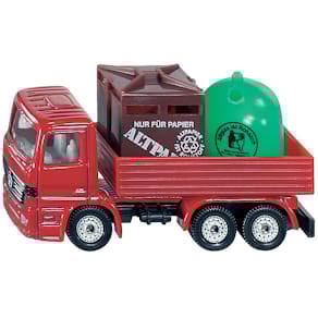 Modellfahrzeug siku Recycling-Transporter