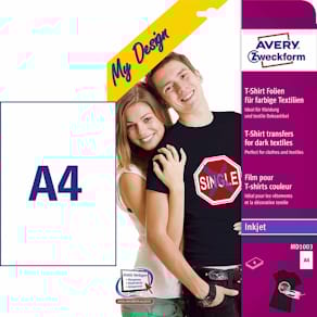 AVERY T-shirt folie t/mørke tekstiler A4 (4)