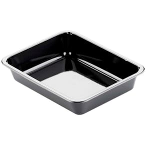 Plastbakke Duni 1-rums 1200 ml PET, sort, 175x225x43 mm, 300 stk