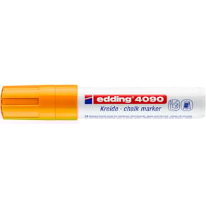Kreidemarker edding 4090, 4–15 mm, neonorange