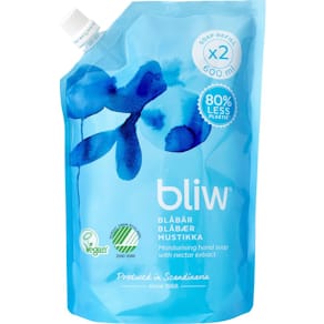 Tvål BLIW Blåbär Refill 600ml