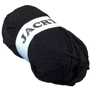 Acrylgarn Svart, 50g