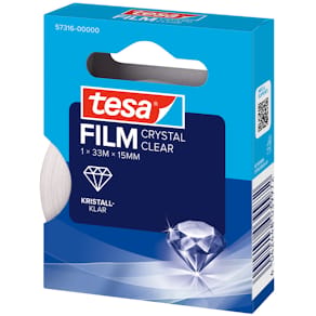 Klebefilm tesa Kristall-Klar, 15 mm x 33 m