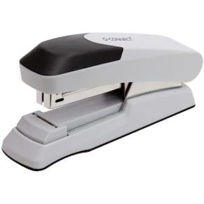 Heftmaschine Q-CONNECT Flachhefter, 25 Blatt, grau