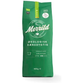 Kaffe Merrild økologisk, pose 400 g
