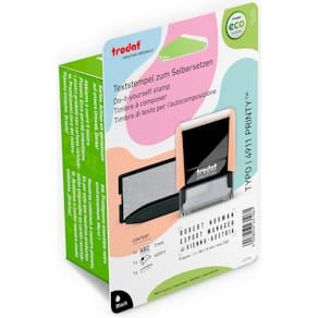 Textstempel trodat Printy 4911 TM, creme/sw