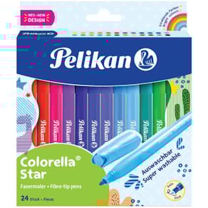 Faserschreiberetui Pelikan Colorella Star, 24 St.