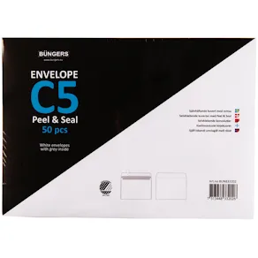 Kuvert Peel & Seal C5  50/fp