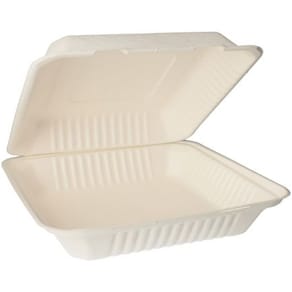 Varmmatboks PURE bagasse 1200ml (25)