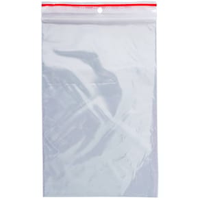 Druckverschlussbeutel Q-CONNECT, 120x180 mm, 100 St, transparent