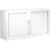 Roldeurkast Pierre Henry, 69,5 cm hoog, wit