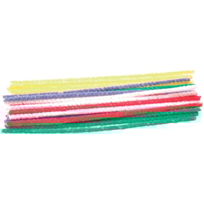 Chenilledraad Bouhon, assorti, 3 mm x 150 mm, 20 stuks