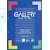 Cursusblok Gallery, A4, 80 g/m², 2-gaatsperforatie