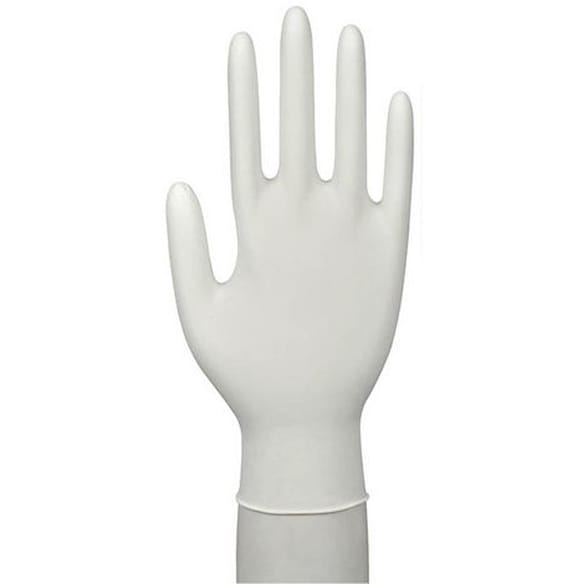 Hanske ABENA C.P nitril u/p S hvit(150)