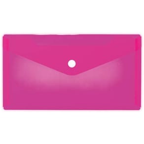 Brieftasche HERMA, PP, DIN lang, transparent pink