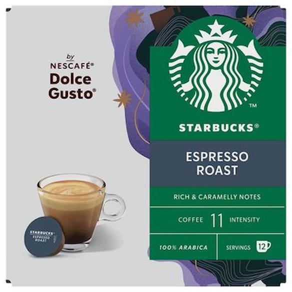 Kaffekapslar STARBUCKS Espres Dark 12/fp