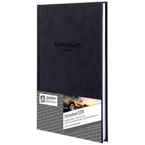 Fahrtenbuch Avery Zweckform 223D, A5, Pkw, 48 Blatt