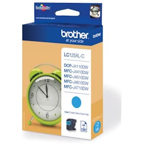 Blekk BROTHER LC125XLC blå