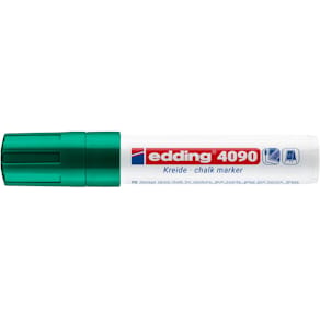 Kreidemarker edding 4090, 4–15 mm, grün