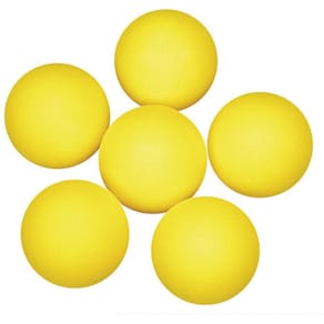 Softboll Tennisboll, 9cm, 6/fp