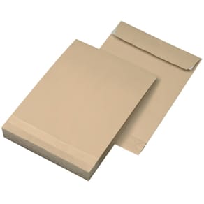 Versandtasche MAILMEDIA B4, haftklebend, braun, 130g