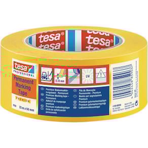 Golvmarkering TESA Prem. 50mmx33m gul