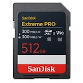 SanDisk Extreme Pro - Flash-minneskort - 512 GB - Video Class